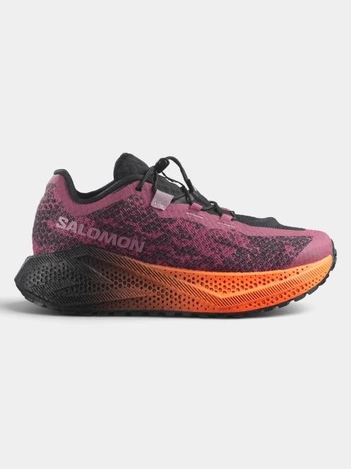 Salomon Aero Glide 4 Grvl W női aszfalt futócipő lila színben 4