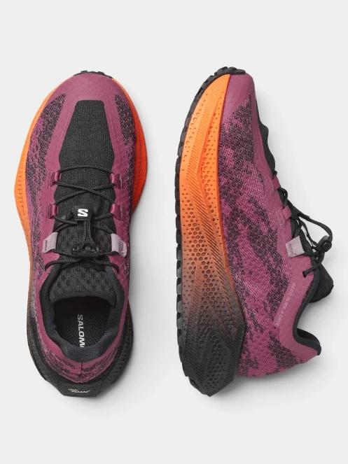 Salomon Aero Glide 4 Grvl W női aszfalt futócipő lila színben 5