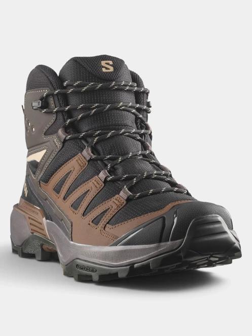 Salomon X Ultra 360 Mid Gtx férfi vízhatlan túrabakancs oliva színben 2