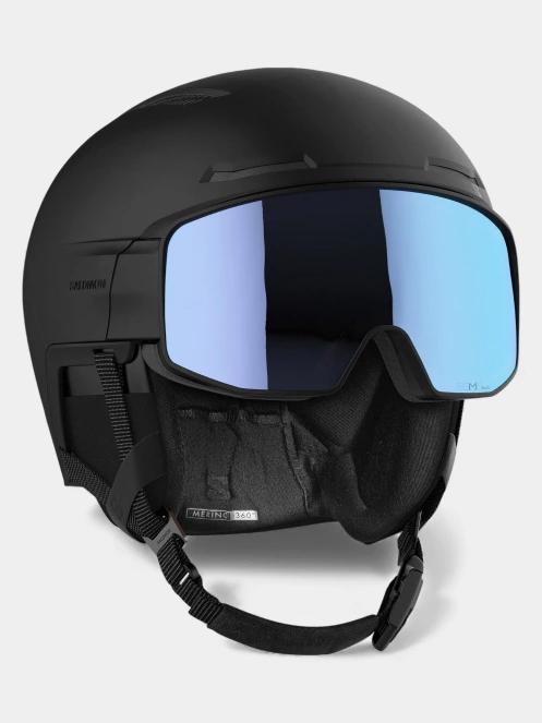 Salomon Driver Prime Sigma Photo MIps bukósisak fekete színben 2