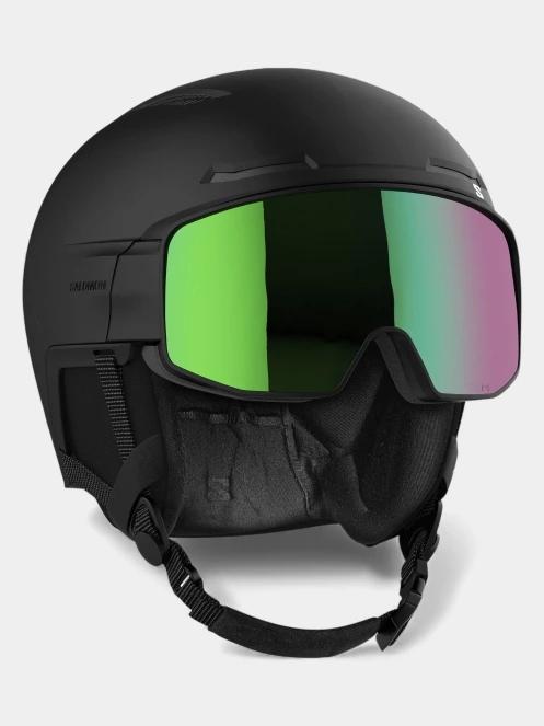 Salomon Driver Pro Sigma bukósisak fekete színben 2