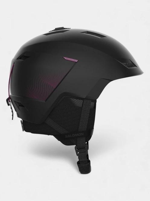 Salomon Icon Lt Pro bukósisak fekete színben 2