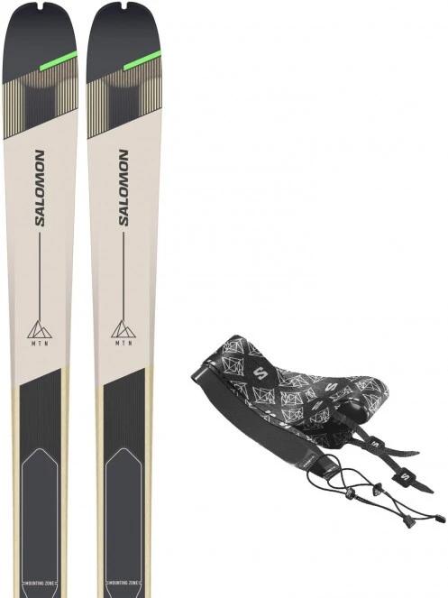 Salomon T MTN 86 CARBON + Skins síléc homok színben 4