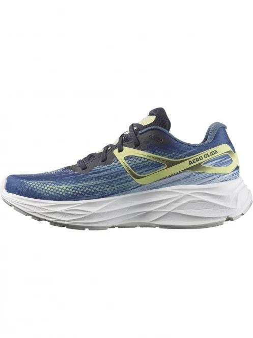 Salomon Aero Glide férfi aszfalt futócipő kék színben 4
