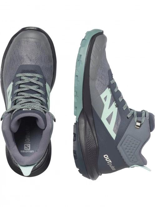 Salomon Outpulse Mid Gtx W női túrabakancs fekete színben 5