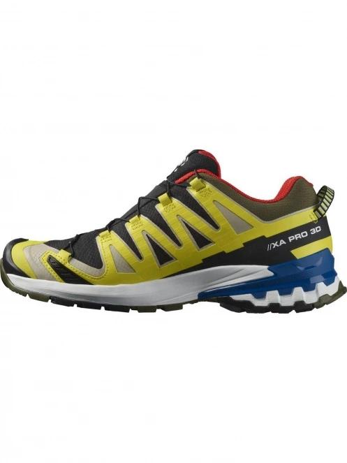 Salomon Xa Pro 3D V9 Gtx férfi terepfutó cipő sárga színben 3