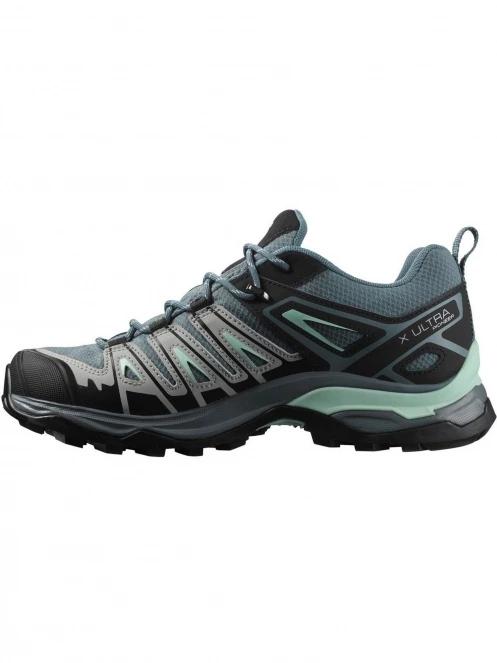 Salomon X Ultra Pioneer Gtx W női túracipő szürke színben 3
