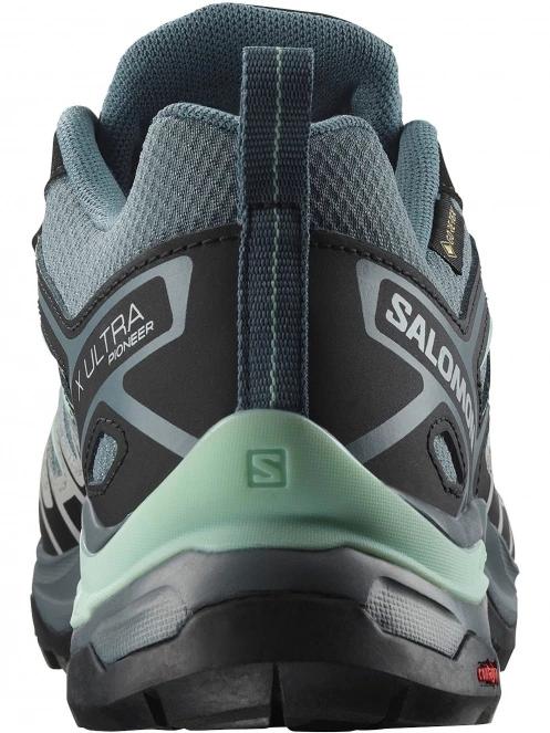 Salomon X Ultra Pioneer Gtx W női túracipő szürke színben 6