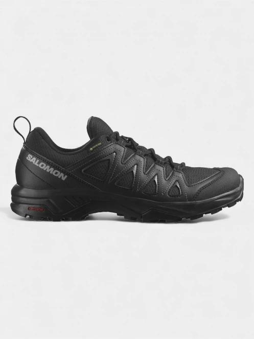 Salomon X Braze Gtx férfi vízhatlan túracipő fekete színben 4