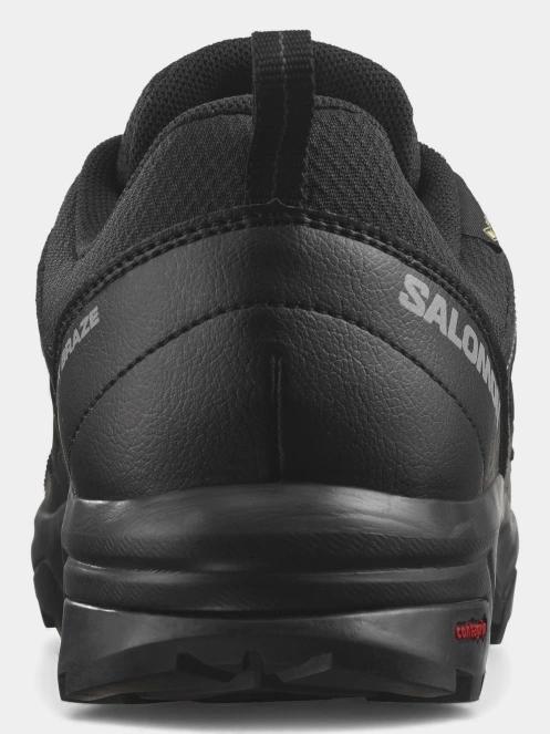 Salomon X Braze Gtx férfi vízhatlan túracipő fekete színben 6