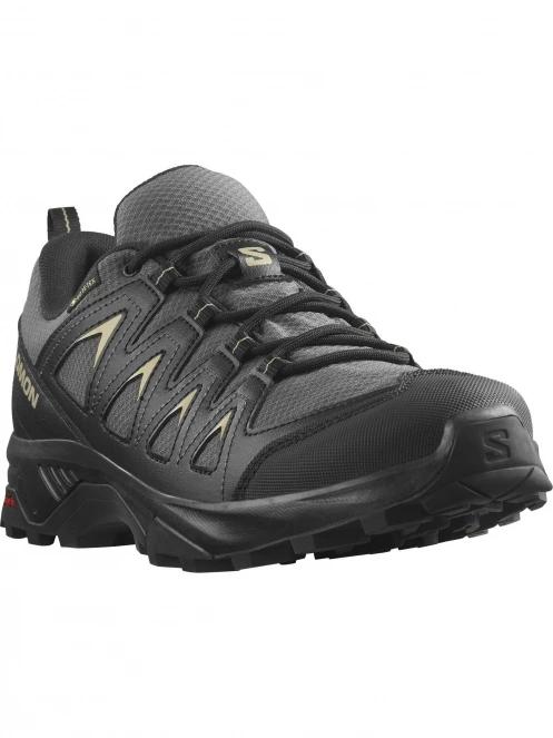 Salomon X Braze Gtx férfi túracipő fekete színben 2