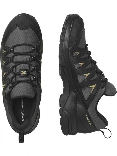 Salomon X Braze Gtx férfi túracipő fekete színben 5