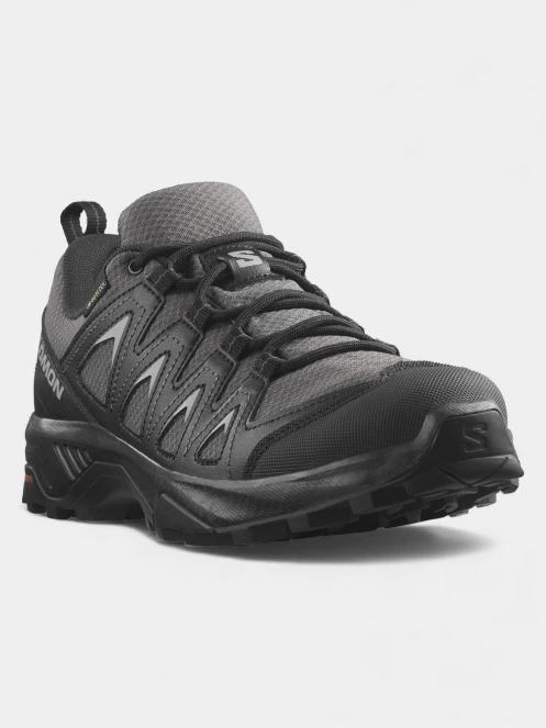 Salomon X Braze Gtx W női vízhatlan túracipő fekete színben 2