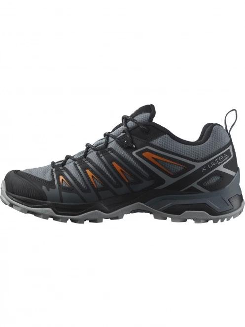 Salomon X Ultra Pioneer Gtx férfi túracipő szürke színben 3