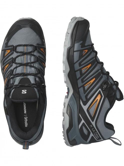 Salomon X Ultra Pioneer Gtx férfi túracipő szürke színben 5