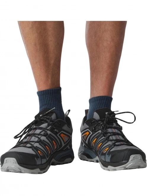 Salomon X Ultra Pioneer Gtx férfi túracipő szürke színben 8