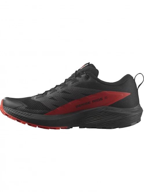 Salomon Sense Ride 5 férfi terepfutó cipő fekete színben 4