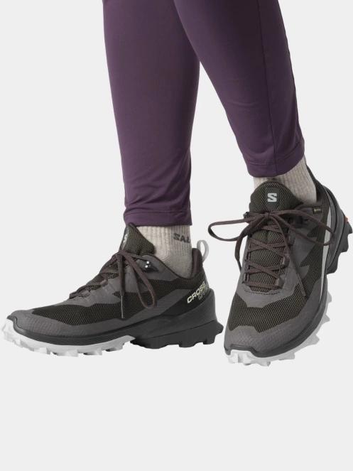 Salomon Cross Over 2 Gtx W női vízhatlan túracipő fekete színben 8