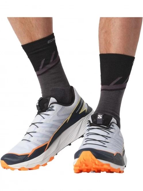 Salomon Thundercross férfi terepfutó cipő szürke színben 8