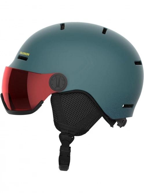 Salomon Orka Visor bukósisak kék színben 4