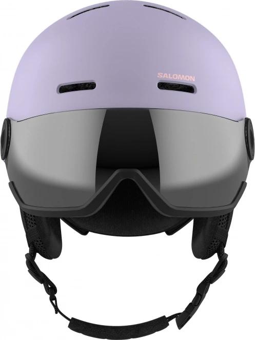 Salomon Orka Visor bukósisak lila színben 3