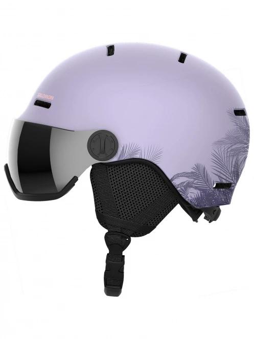 Salomon Orka Visor bukósisak lila színben 4