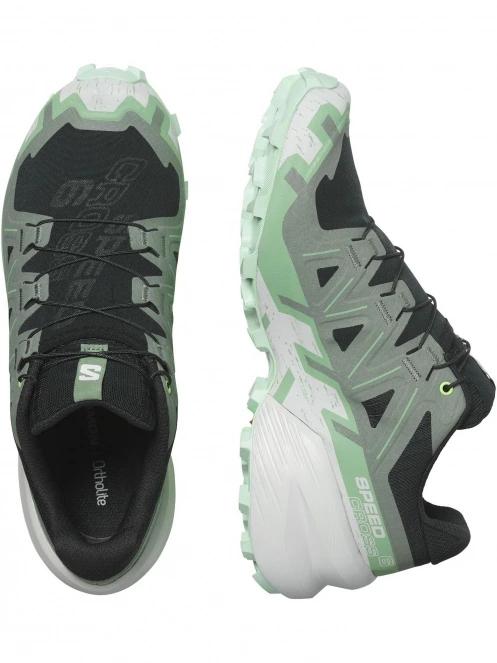 Salomon Speedcross 6 W női terepfutó cipő zöld színben 5