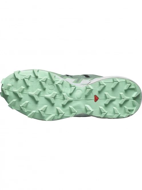 Salomon Speedcross 6 W női terepfutó cipő zöld színben 7
