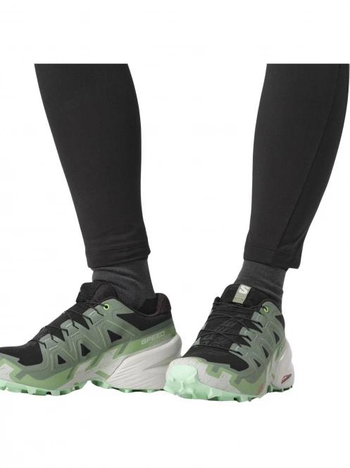 Salomon Speedcross 6 W női terepfutó cipő zöld színben 8