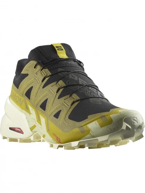 Salomon Speedcross 6 férfi terepfutó cipő oliva színben 2