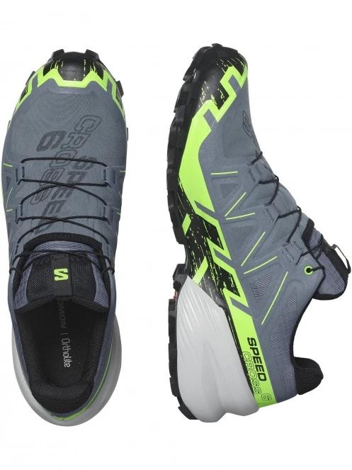 Salomon Speedcross 6 Gtx férfi terepfutó cipő szürke színben 5