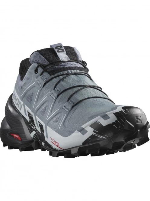 Salomon Speedcross 6 Gtx W női terepfutó cipő szürke színben 2