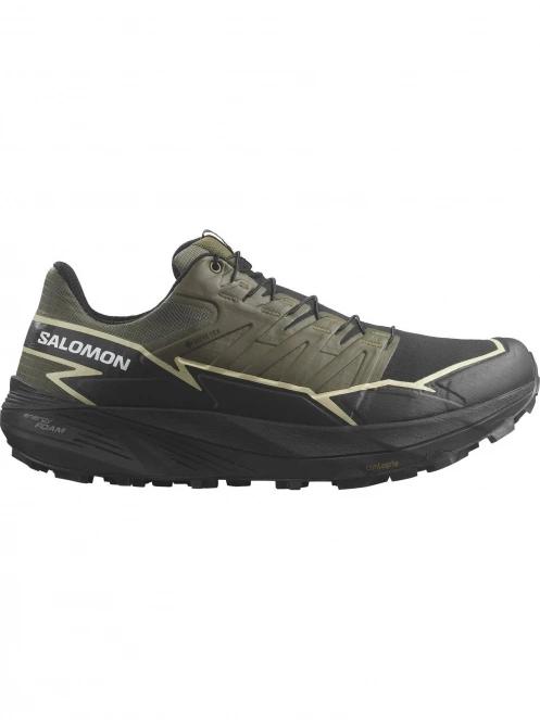 Salomon Thundercross Gtx férfi terepfutó cipő oliva színben 3