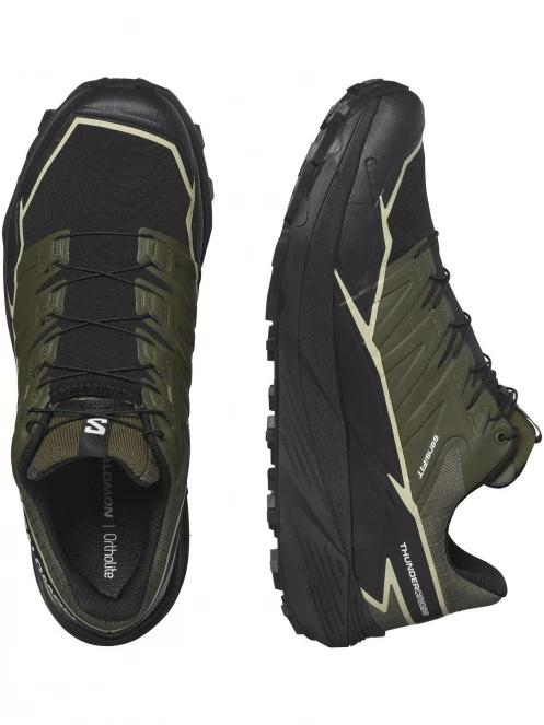 Salomon Thundercross Gtx férfi terepfutó cipő oliva színben 5