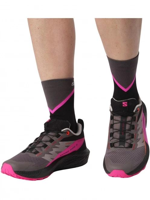 Salomon Sense Ride 5 W női terepfutó cipő fekete színben 8