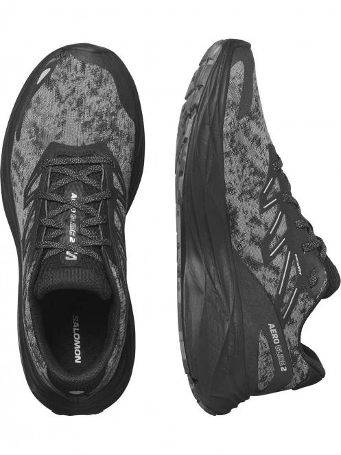 Salomon Aero Glide 2 férfi aszfalt futócipő fekete színben 6