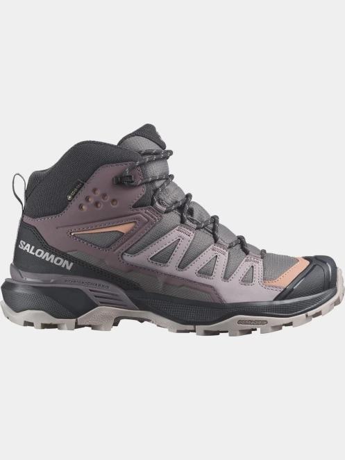 Salomon X Ultra 360 Mid Gtx W női túrabakancs lila színben 3