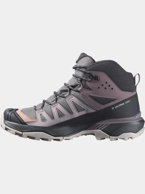 Salomon X Ultra 360 Mid Gtx W női túrabakancs lila színben 4