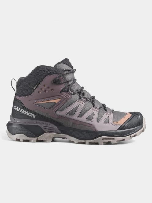 Salomon X Ultra 360 Mid Gore-Tex női túrabakancs lila színben 3