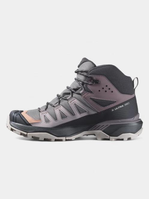 Salomon X Ultra 360 Mid Gore-Tex női túrabakancs lila színben 4