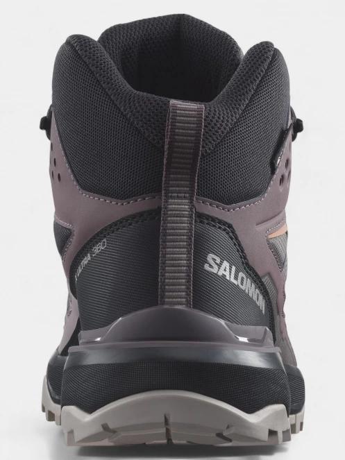 Salomon X Ultra 360 Mid Gore-Tex női túrabakancs lila színben 5