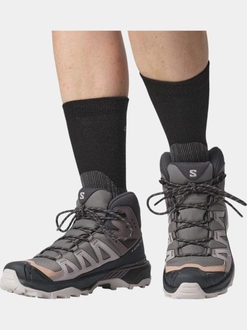 Salomon X Ultra 360 Mid Gore-Tex női túrabakancs lila színben 8