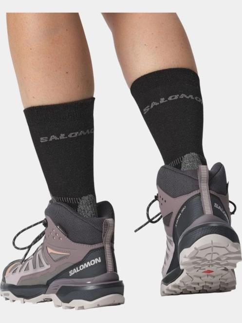 Salomon X Ultra 360 Mid Gore-Tex női túrabakancs lila színben 9