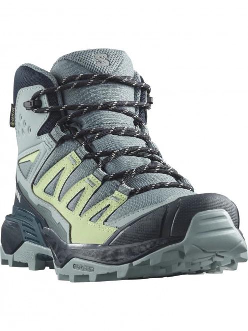 Salomon X Ultra 360 Mid Gtx W női túrabakancs szürke színben 2