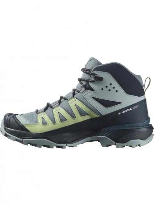 Salomon X Ultra 360 Mid Gtx W női túrabakancs szürke színben 3