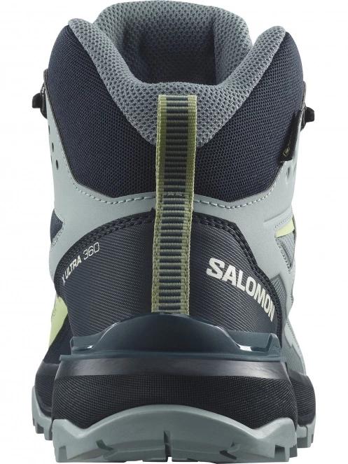 Salomon X Ultra 360 Mid Gtx W női túrabakancs szürke színben 5