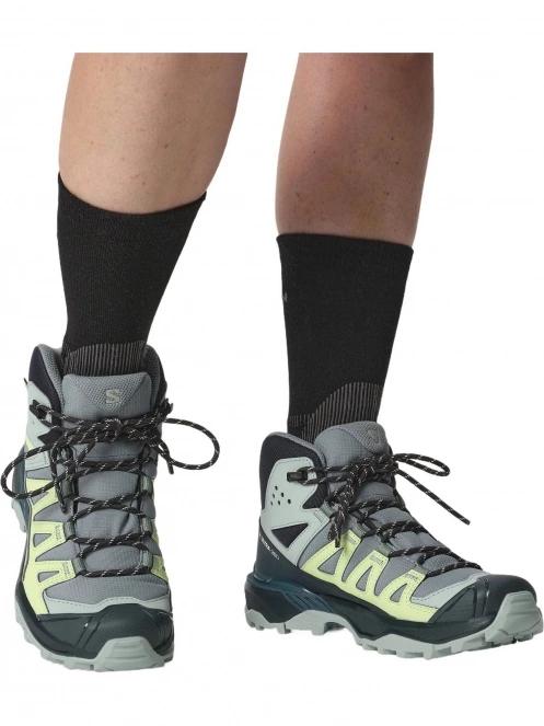 Salomon X Ultra 360 Mid Gtx W női túrabakancs szürke színben 8