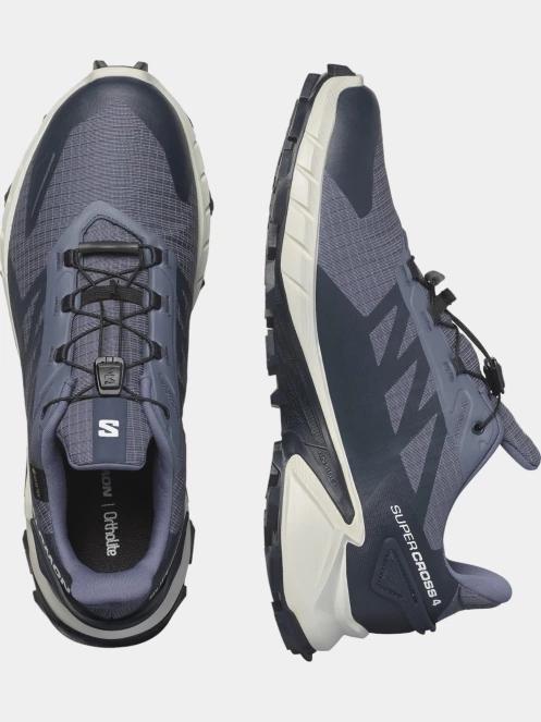 Salomon Supercross 4 Gtx férfi terepfutó cipő szürke színben 6