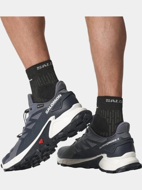 Salomon Supercross 4 Gtx férfi terepfutó cipő szürke színben 9