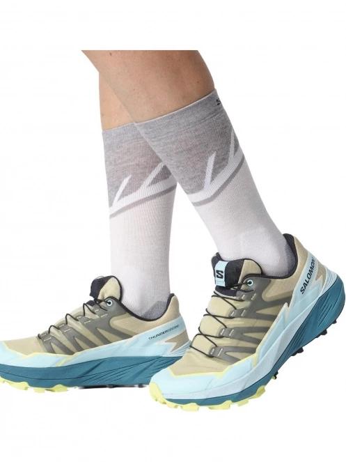 Salomon Thundercross W női terepfutó cipő zöld színben 9